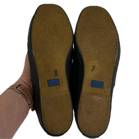 Keds‎ Champion Black Canvas Shoes Womens Size 7 Low Sneakers WF24700 Minimalist - Picture 9 of 9
